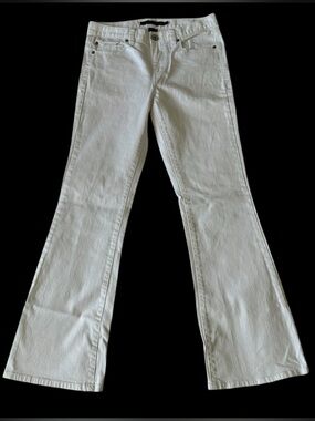 Calvin Klein White Flare Jeans
